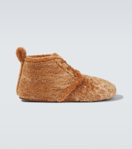 Loewe Lago shearling lace-up boots - Loewe - Modalova