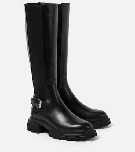 Benisa leather knee-high boots - Hogan - Modalova