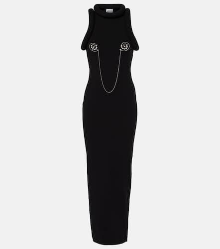 D embellished jersey maxi dress - Jean Paul Gaultier - Modalova