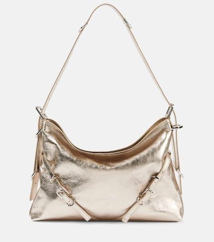 Voyou Medium metallic leather shoulder bag - Givenchy - Modalova