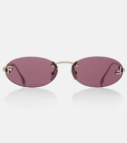 Ovale Sonnenbrille First Crystal - Fendi - Modalova