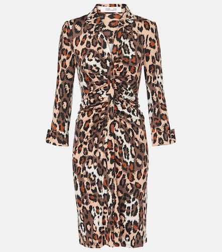 Sheska leopard-print midi dress - Diane von Furstenberg - Modalova