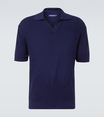 Rino cotton ribbed-knit polo shirt - Frescobol Carioca - Modalova