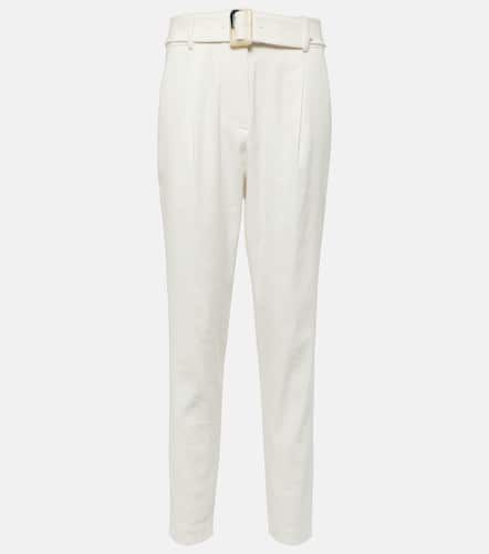 Pantaloni tapered Sofia in misto lino - Veronica Beard - Modalova