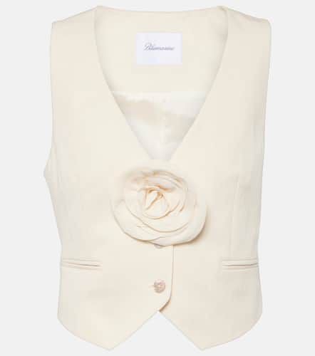 Blumarine Floral-appliquÃ© vest - Blumarine - Modalova