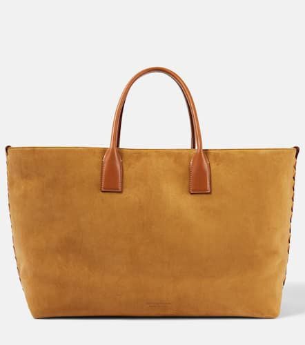 Cabat Large suede tote bag - Bottega Veneta - Modalova