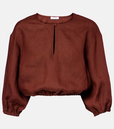 Eres Crop top Gracieux de lino - Eres - Modalova