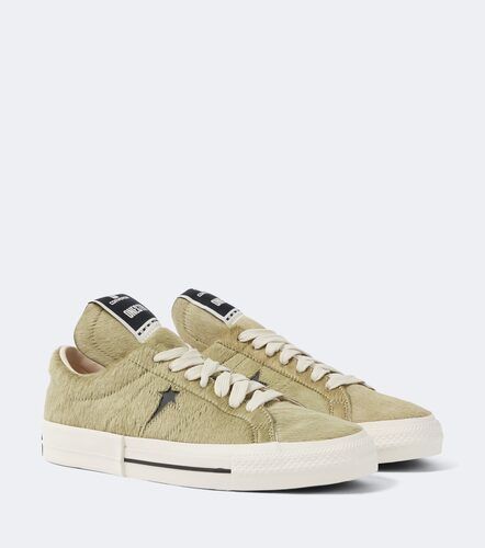 X Converse zapatillas de pelo de becerro - Rick Owens - Modalova