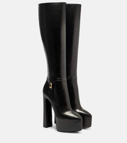 Botas altas con plataforma - Saint Laurent - Modalova