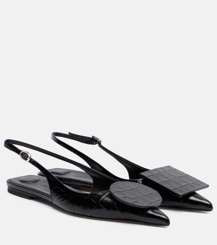 Slingback-Pumps Duelo aus Leder - Jacquemus - Modalova