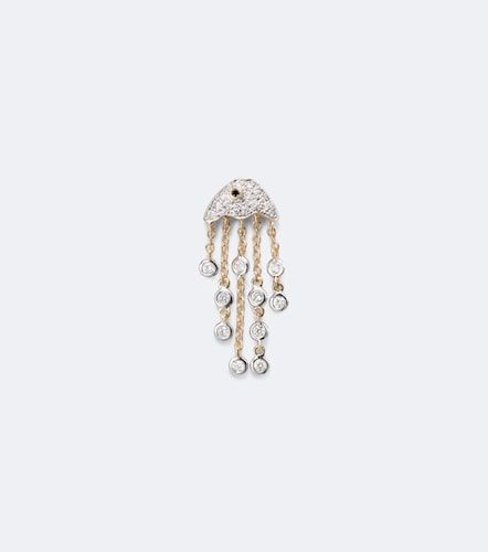 Meduse 18kt single earring with diamonds - Yvonne Leon - Modalova