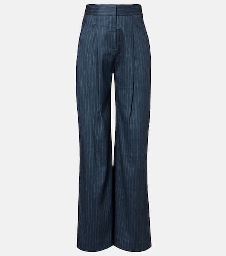 Pantaloni Rimini a gamba larga in misto lino - Veronica Beard - Modalova