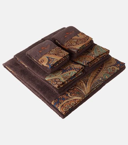 Set de 5 toallas Giano de rizo de algodón - Etro - Modalova