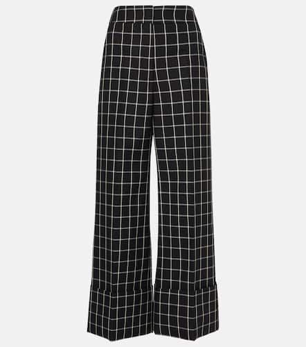 Mossi virgin wool wide-leg pants - Valentino - Modalova