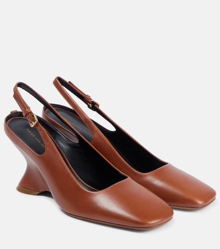 Slingback-Pumps aus Leder - Dries Van Noten - Modalova