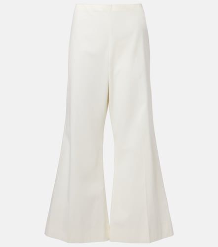 Pantalones flared Walter de algodón y seda - Khaite - Modalova