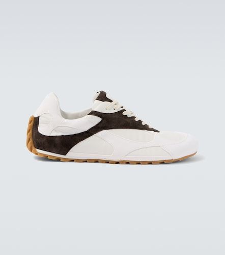 Orbit Flash suede-trimmed sneakers - Bottega Veneta - Modalova