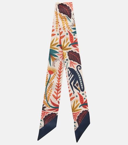Bufanda de sarga de seda estampada - Etro - Modalova