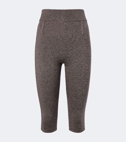 Knitted wool capri pants - Magda Butrym - Modalova