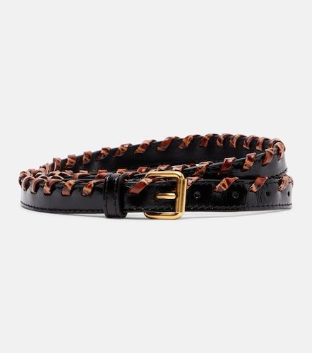 Braided leather belt - Dries Van Noten - Modalova