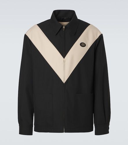 Valentino VLogo gabardine jacket - Valentino - Modalova