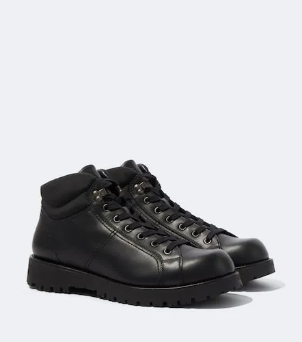 Prada Leather lace-up boots - Prada - Modalova