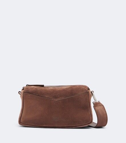 Borsa a spalla Micro in suede - Max Mara - Modalova