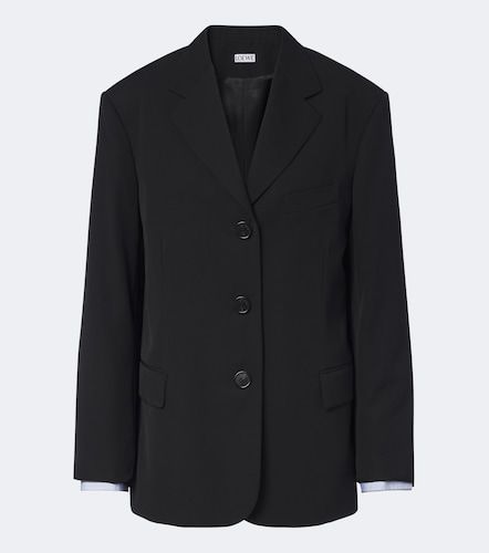 Loewe Blazer Double L in lana - Loewe - Modalova