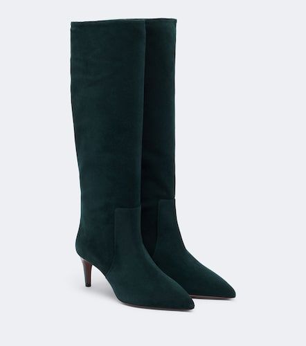 Stiletto suede knee-high boots - Paris Texas - Modalova