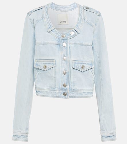 Valene cropped denim jacket - Isabel Marant - Modalova