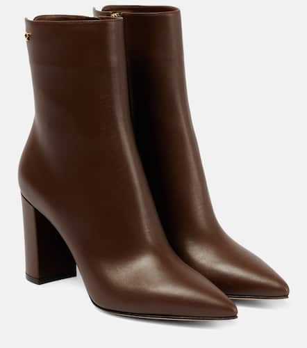 Piper 85 leather ankle boots - Gianvito Rossi - Modalova