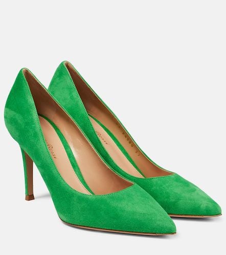 Gianvito 85 suede pumps - Gianvito Rossi - Modalova