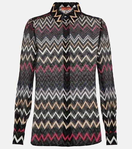 Missoni Zig Zag lamÃ© blouse - Missoni - Modalova