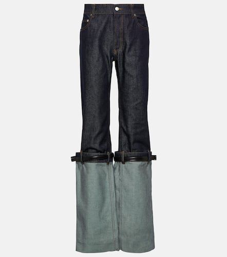 Hybrid high-rise straight jeans - Coperni - Modalova
