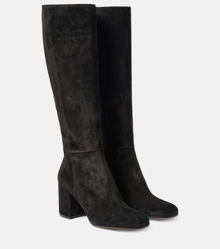 Joelle suede knee-high boots - Gianvito Rossi - Modalova