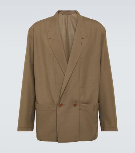 Double-breasted twill jacket - Lemaire - Modalova