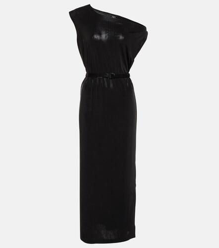 Draped lamÃ© midi dress - Norma Kamali - Modalova