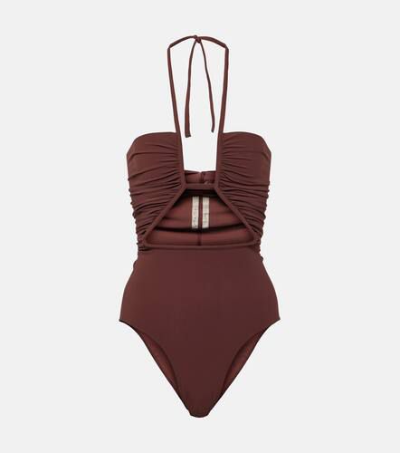 Halterneck cutout swimsuit - Rick Owens - Modalova