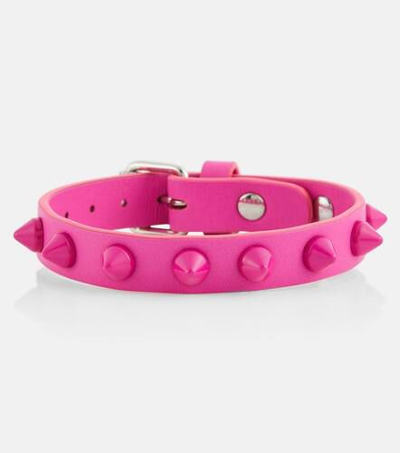 Loubilink embellished leather bracelet - Christian Louboutin - Modalova