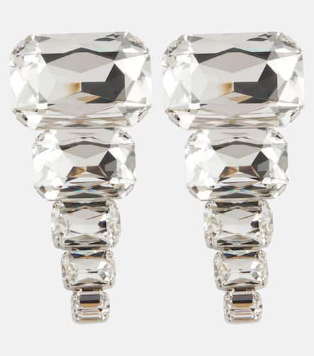 Pendientes colgantes XL con cristales - Balmain - Modalova