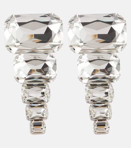 Balmain XL crystal pendant earrings - Balmain - Modalova