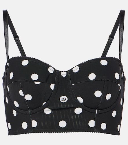 Dolce&Gabbana Jersey bra top - Dolce&Gabbana - Modalova