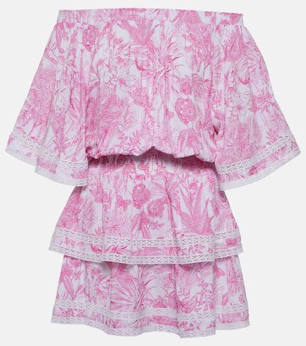 Micha floral off-shoulder minidress - Melissa Odabash - Modalova