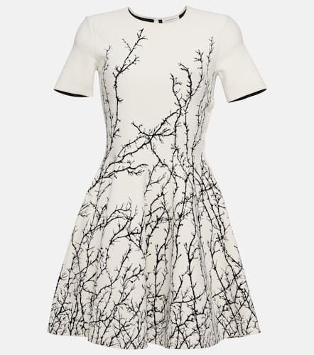 Thorn Branches jacquard minidress - Alexander McQueen - Modalova