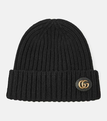 Gorro Double G en mezcla de lana y cachemir - Gucci - Modalova