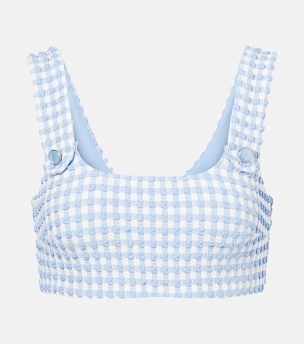 Top bikini Ainsley a quadretti - Simkhai - Modalova