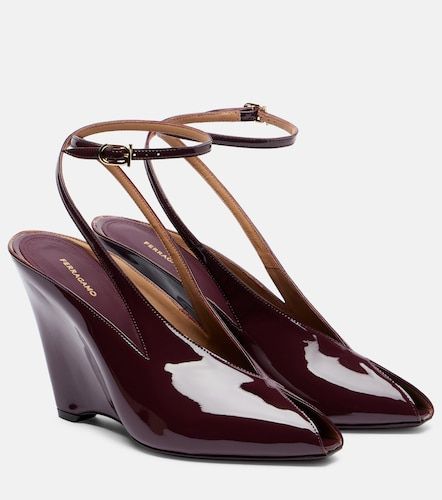 Sandali Arcadia 95 in vernice - Ferragamo - Modalova