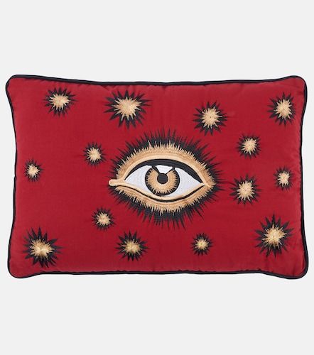 Cuscino Eye in cotone ricamato - Les-Ottomans - Modalova