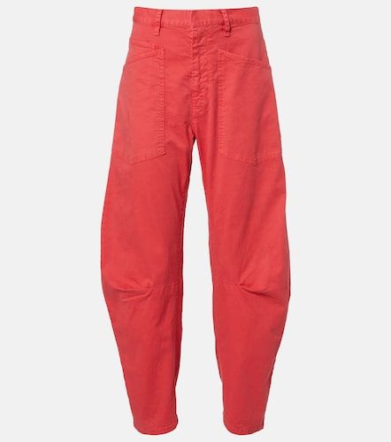 Pantalones barrel Shon de algodón - Nili Lotan - Modalova