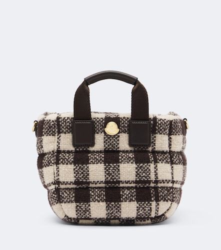 Caradoc Mini checked canvas tote bag - Moncler - Modalova